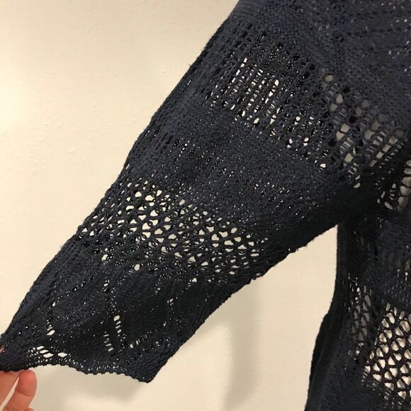 MAKE OFFER ;) Open knit mid sleeve sweater - Picture 3 of 13